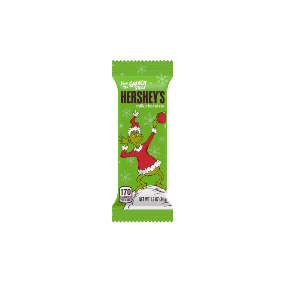Hershey’s Milk Chocolate Grinch Bar (34g) - America
