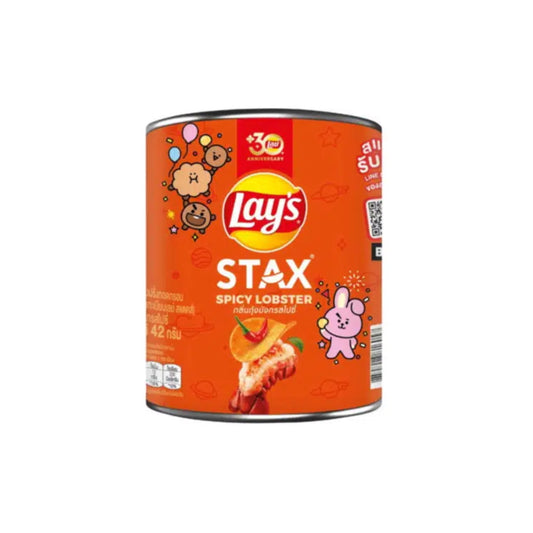 Lay's STAX Spicy Lobster Mini Canister (42g) - Thailand