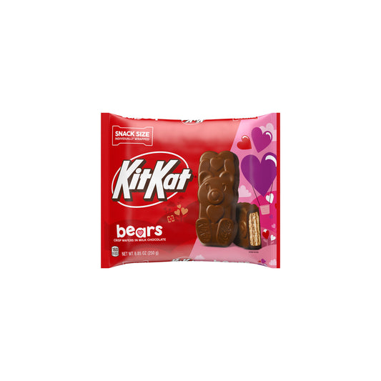 Kit Kat Valentine’s Snack Size Milk Chocolate Bears (250g) - America
