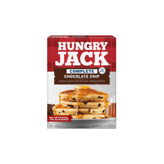 Hungry Jack Complete Chocolate Chip Pancake & Waffle Mix (794g) - America