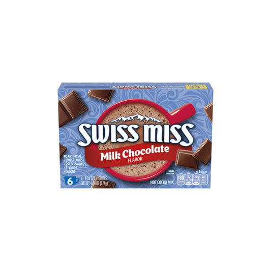 Swiss Miss Milk Chocolate Hot Cocoa Mix 6-Pack (124g) - America