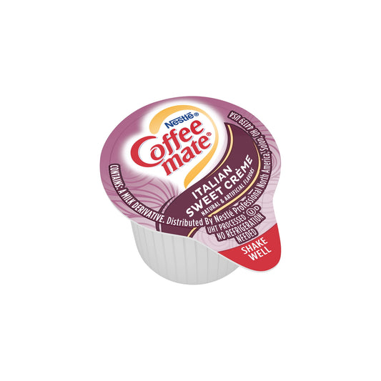 Coffee-Mate Italian Sweet Creme Single Serve Pod Liquid Creamer - America