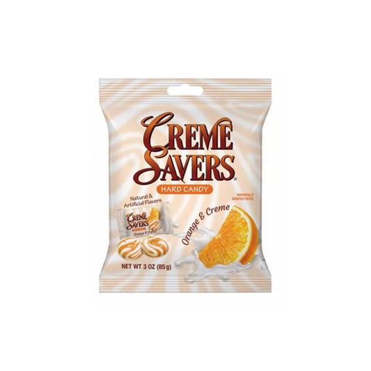 Creme Savers Hard Candy Orange and Cream (177g) - America