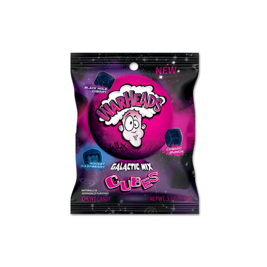 Warheads Galactic Mix Cubes (99g) - America