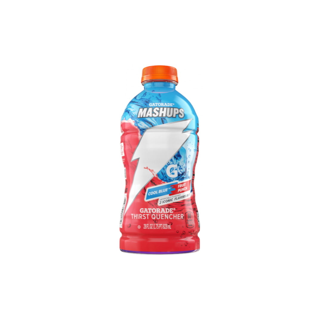 Gatorade Mashups Thirst Quencher Cool Blue & Fruit Punch Bottle (828ml) - Canada