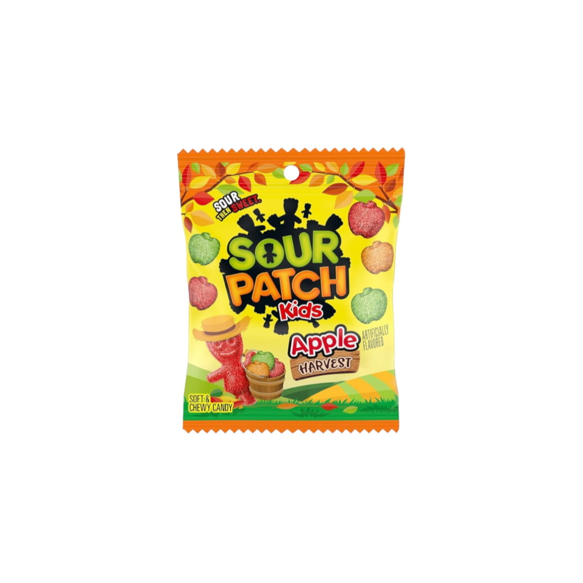 Sour Patch Kids Apple Harvest Peg Bag (101g) - America
