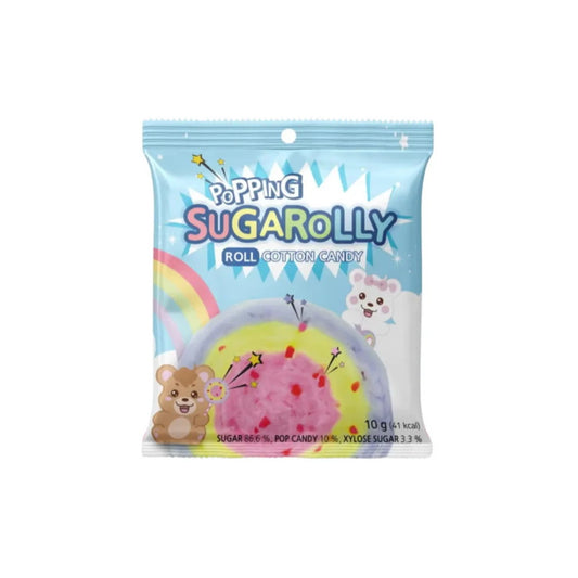 Sugarolly Popping Candy Layered Cotton Candy (10g) - China
