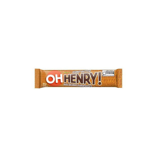 Oh Henry! Reese’s Peanut Butter Bar (58g) - Canada