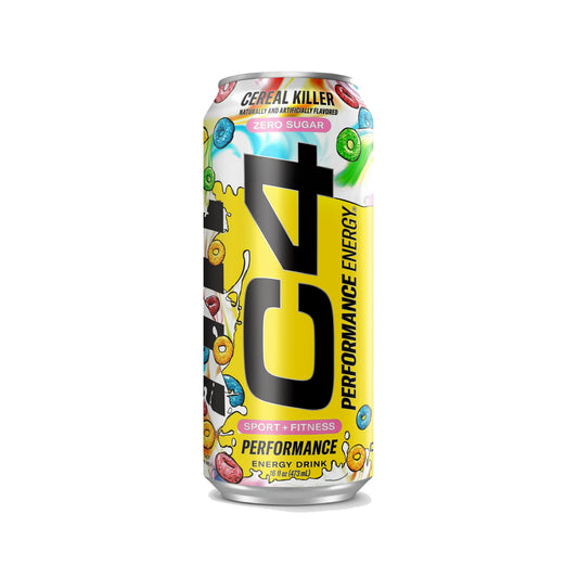 C4 Cereal Killer Zero Sugar Energy Drink Can (473ml) - America