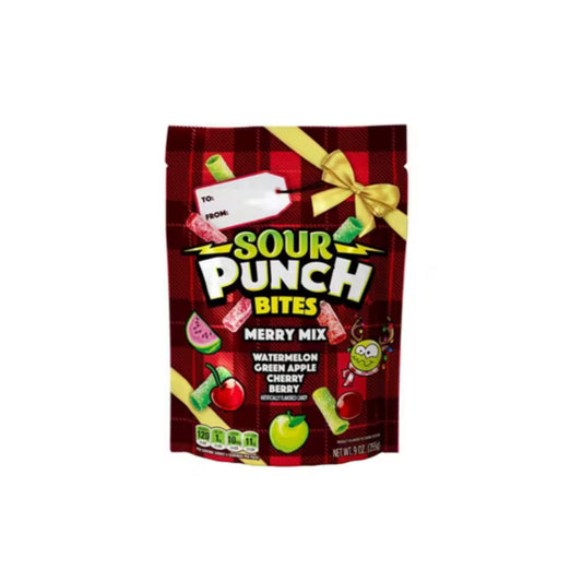 Sour Punch Bites Merry Mix (255g) - America