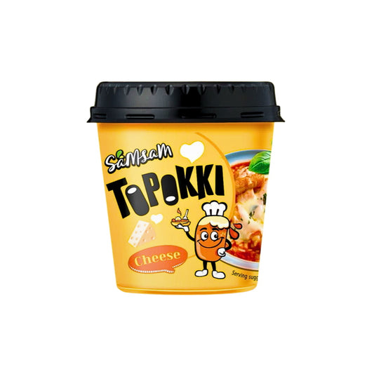 Samsam Topokki Cups Cheese Flavour (120g) - Korea