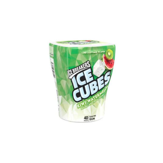 Ice Breakers Ice Cubes Kiwi Watermelon Sugar Free Gum (96g) - America