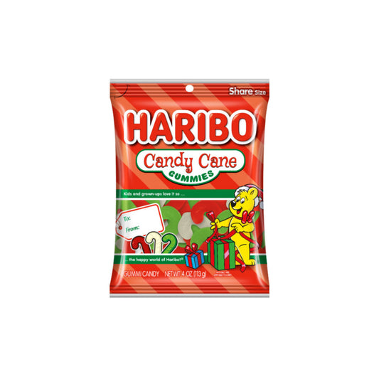 Haribo Christmas Candy Cane Gummies (113g) - America