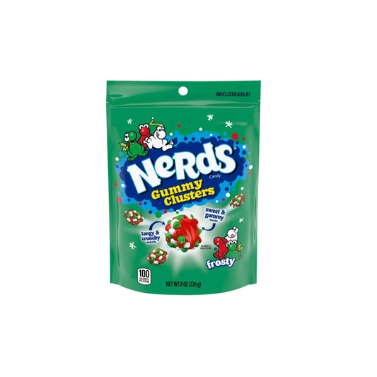 Nerds Holiday Frosty Gummy Clusters Large Bag (266g) - America