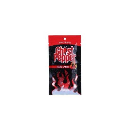 Flamethrower Candy's Ghost Pepper Hard Candy Wild Cherry (36g) - America