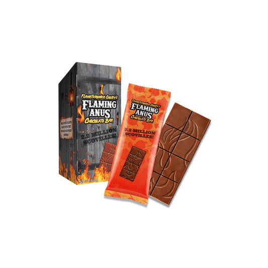 Flamethrower Candy's Flaming Anus Chocolate Bar (52g) - America
