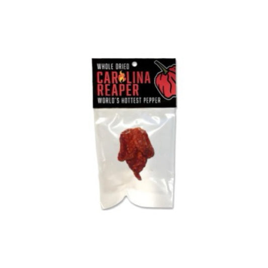 Flamethrower Candy's Whole Dried Carolina Reaper Pepper (14g) - America