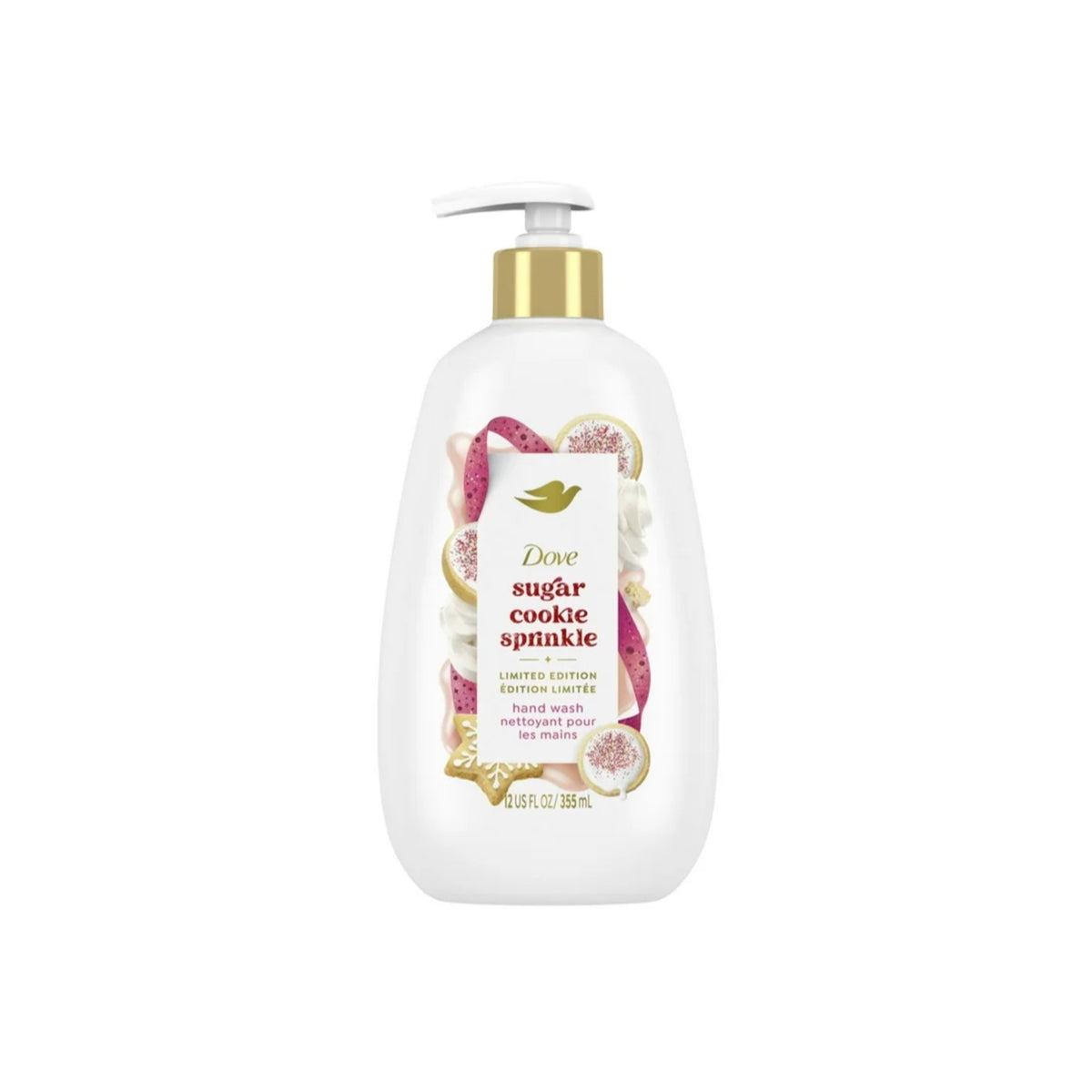 LIMITED EDITION Dove Sugar Cookie Sprinkle Liquid Hand Wash (355ml) - America