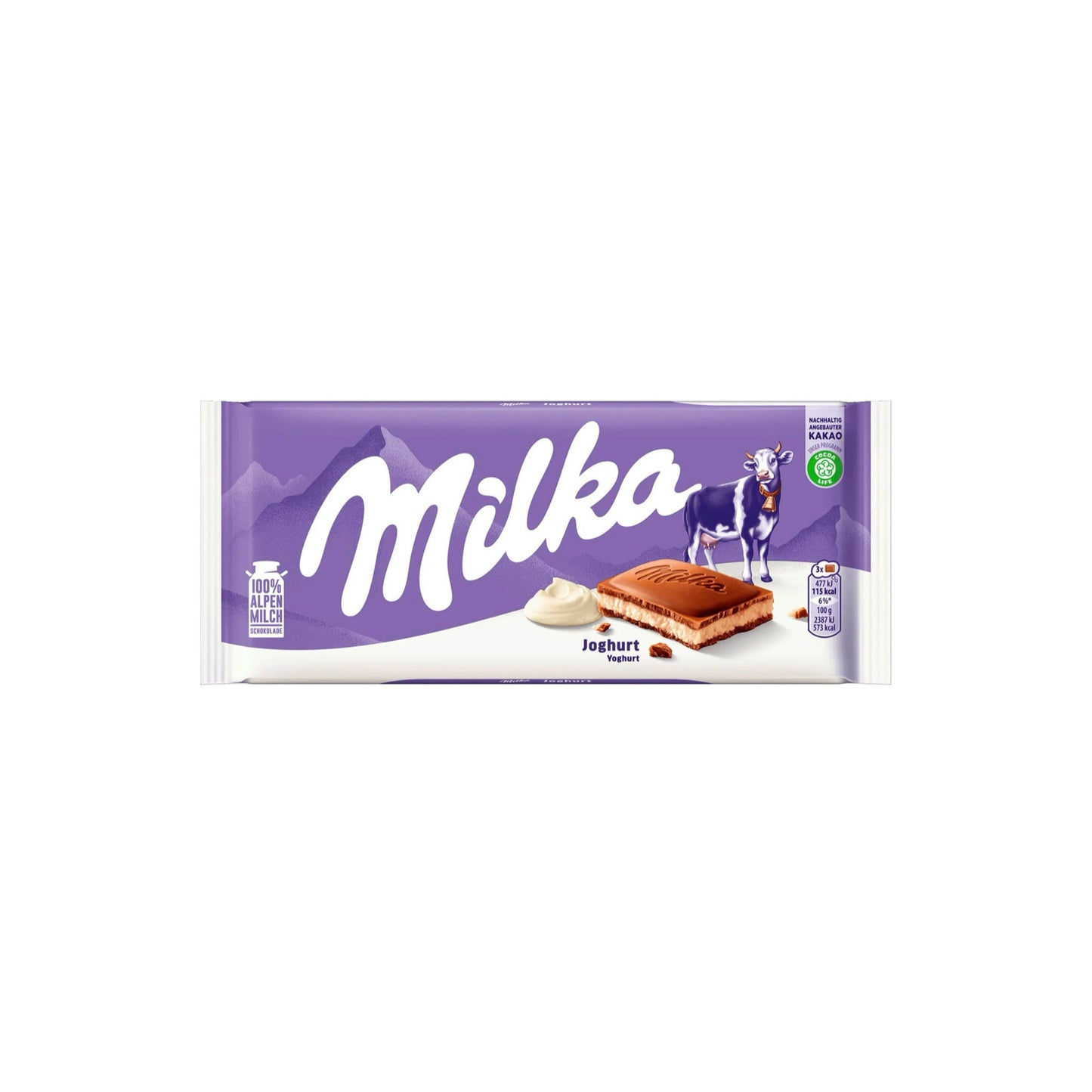 Milka Yoghurt Chocolate Bar (100g) - Poland