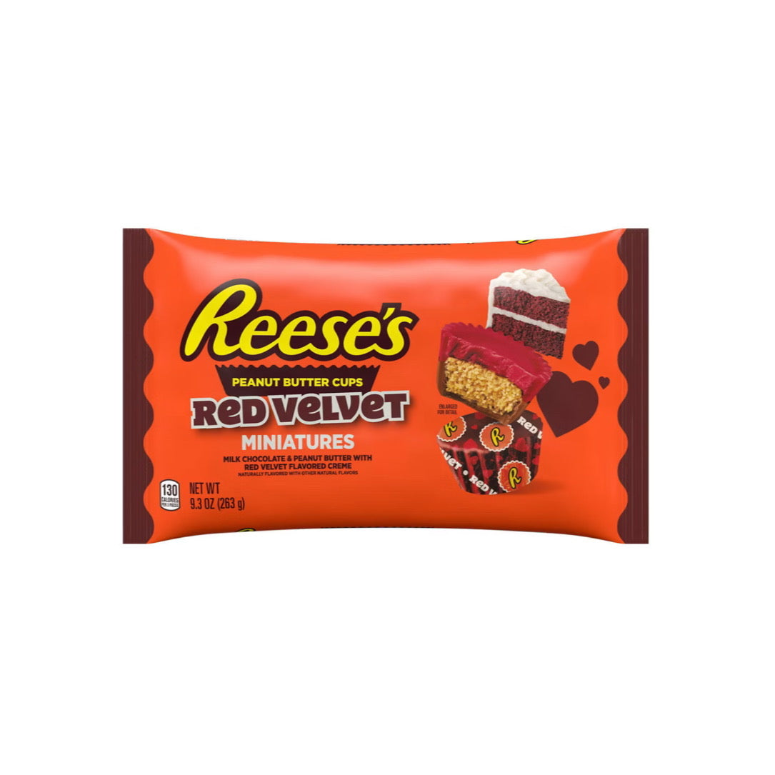 Reeses Red Velvet Peanut Butter Cups Miniatures (263g) - America