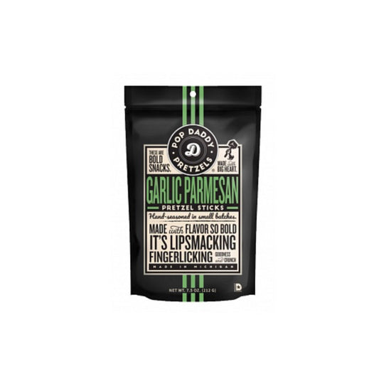 Pop Daddy Pretzels Garlic Parmesan (212g) - America