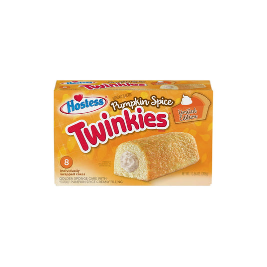 Limited Edition Hostess Pumpkin Spice Twinkies (308g) - America