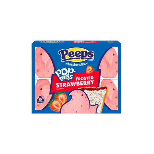 Peeps Frosted Strawberry Poptart Chicks 10-pack (85g) - America
