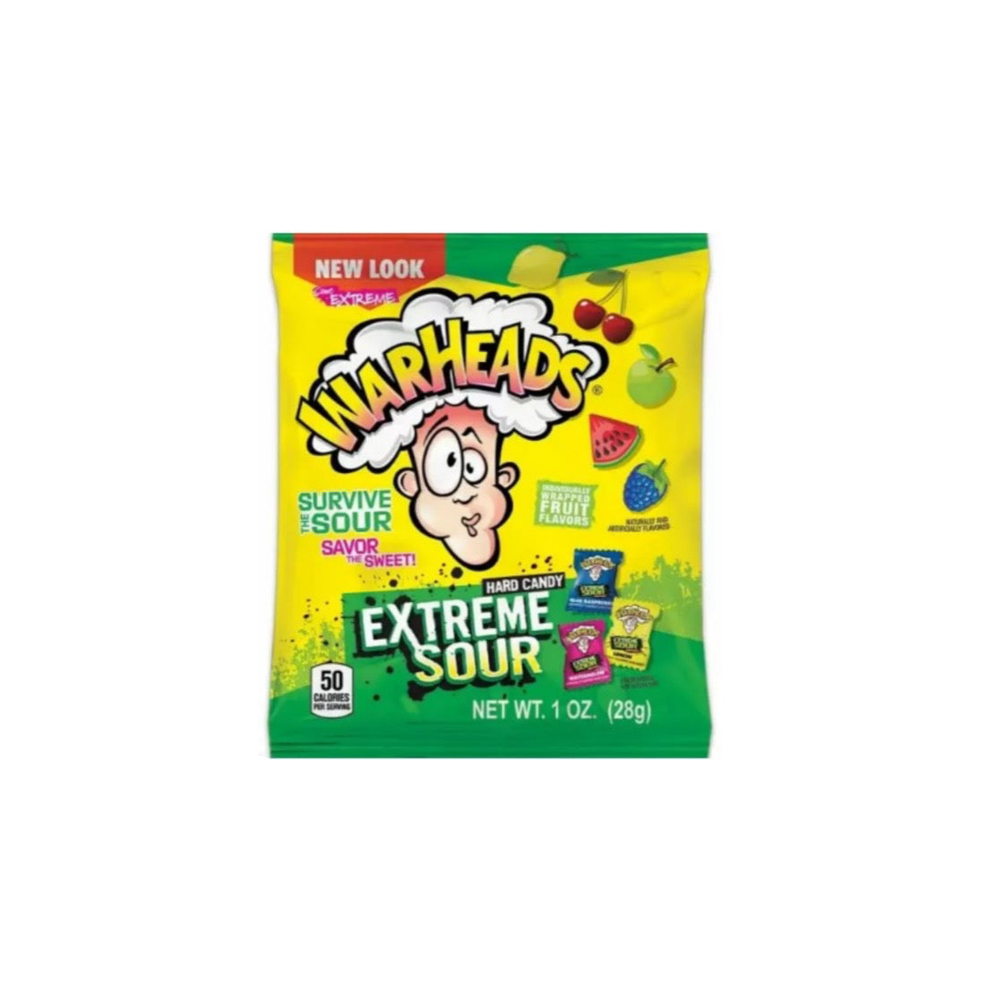 Warheads Extreme Sour Hard Candy (28g) - America