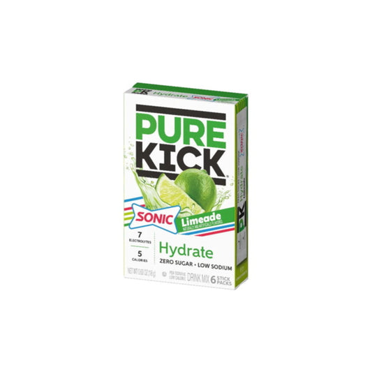 Pure Kick x Sonic Hydrate Limeade Drink Mix 6-Pack (18g) - America