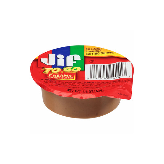 Jif To Go Creamy Peanut Butter Tub (31g) - America