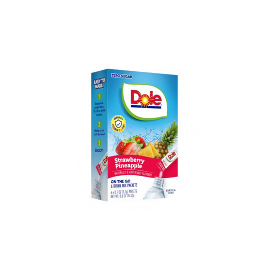 Dole On The Go Strawberry Pineapple Drink Mix 6-Pack (16.2g) - America
