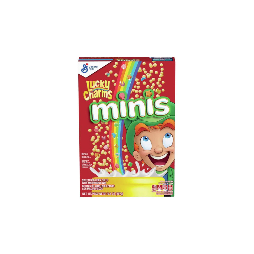 General Mills Lucky Charms Minis Cereal (297g) - America