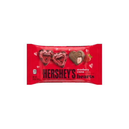 Hershey’s Valentine’s Strawberry Creme Hearts (249g) - America