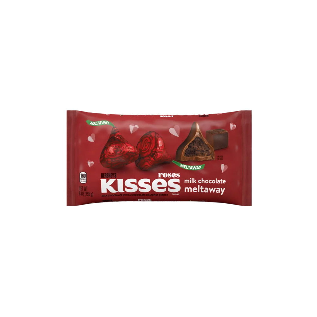 Hershey’s Kisses Roses Valentine’s Milk Chocolate Meltaway (255g) - America