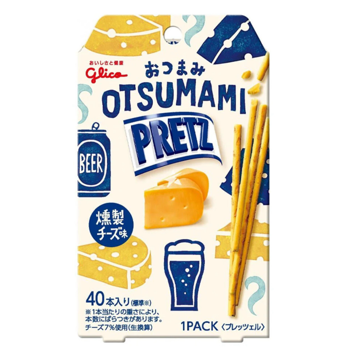 Glico Otsumami Pretz Smoked Cheese 24g -Japan ‼️ BEST BEFORE NOVEMBER 2024 ‼️