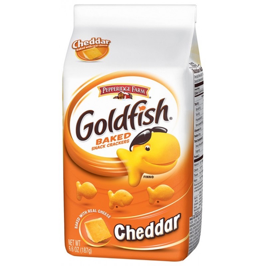 Pepperidge Farm Goldfish Crackers Cheddar (187g) - America