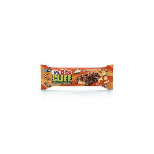 Mr. Bite Cliff Caramel & Hazelnut Chocolate Crispy Rice Bar (35g) - Turkey