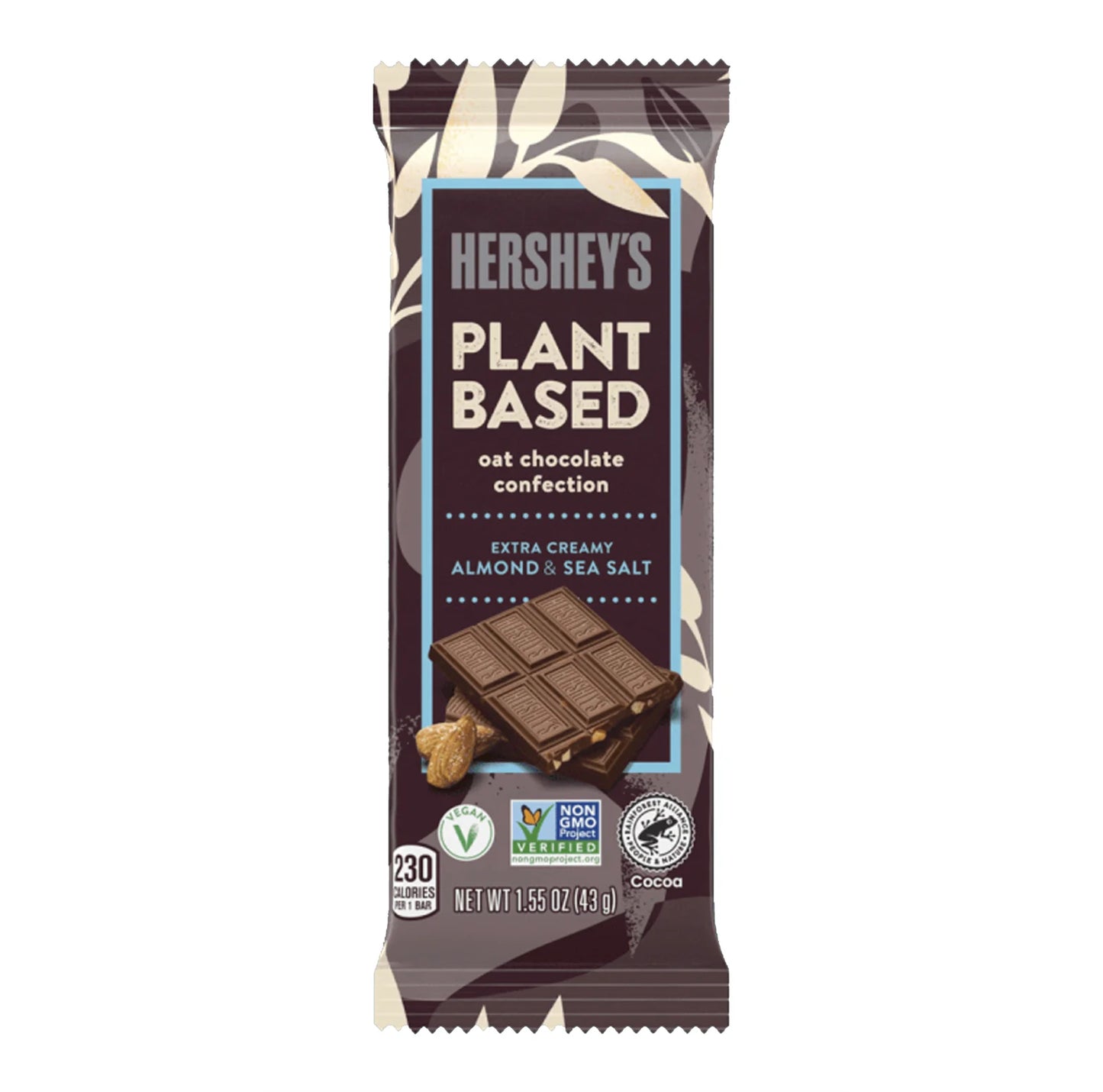 Hershey Plant Based Almond Sea Salt 43g - America