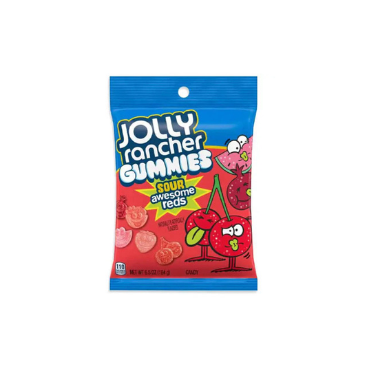 Jolly Rancher Gummies Sour Awesome Reds Peg Bags (184g) - America