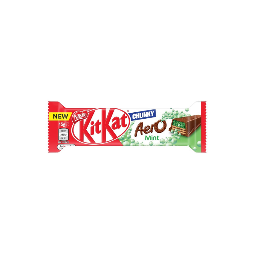 Kit Kat Chunky Aero Mint Chocolate Bar (45g) - Australia