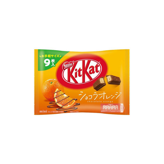 Kit Kat Mini Chocolate Orange Bars 8-Pack (104g) - Japan BEST BEFORE 10/2024