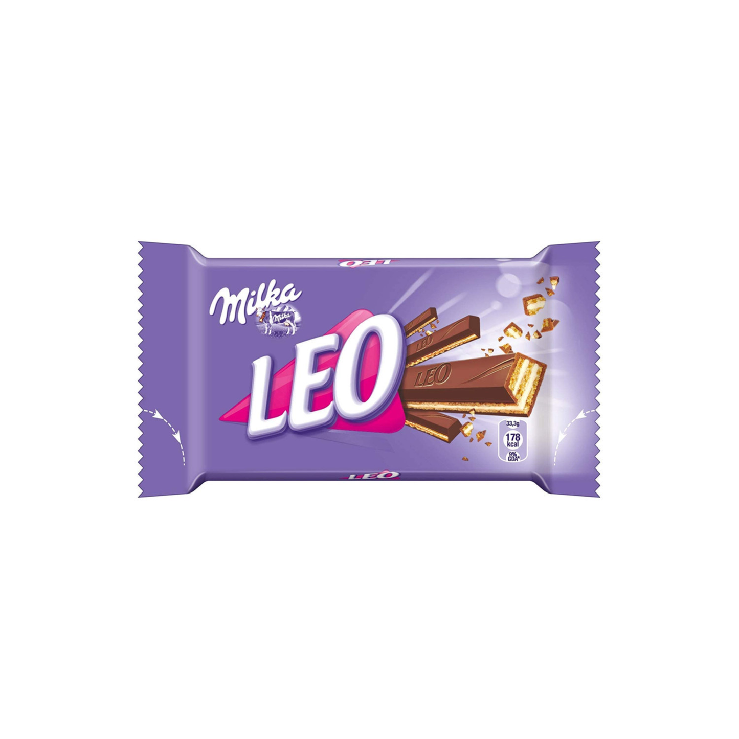 Milka Leo Milk Chocolate Bar (33g) - Belgium BEST BEFORE 18/10/2024