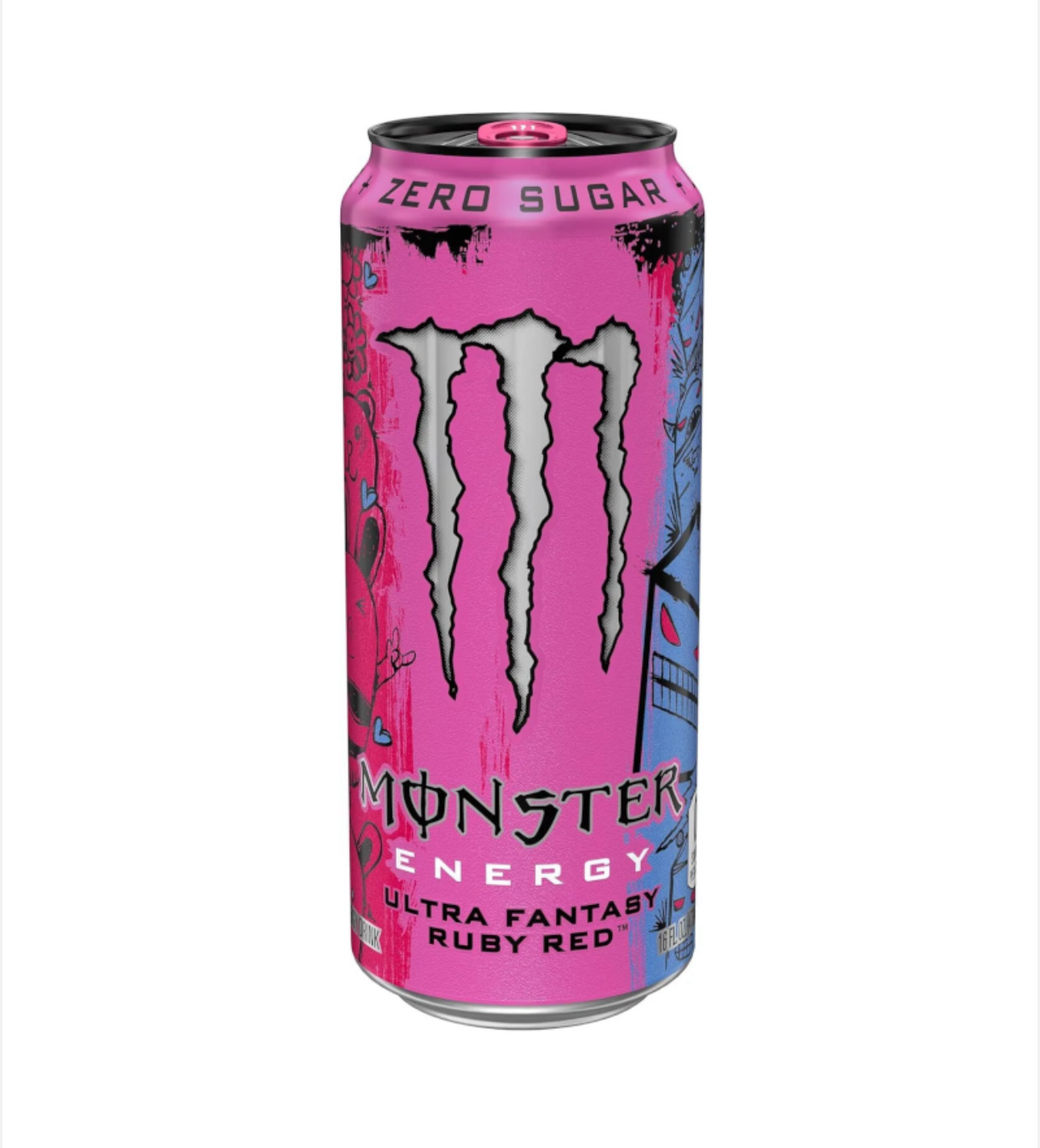 Monster Ultra Fantasy Ruby Red Zero Sugar 458ml -America