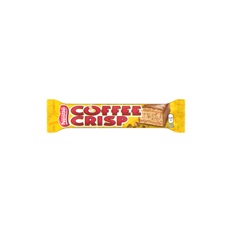 Nestlé Coffee Crisp Chocolate Bar (50g) - Canada BEST BEFORE 20/09/2024