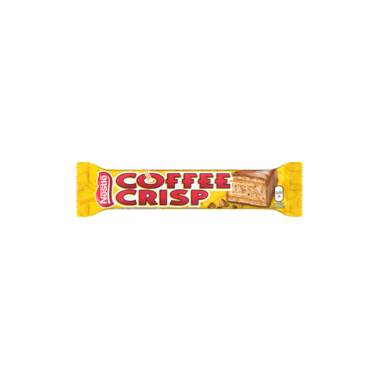 Nestlé Coffee Crisp Chocolate Bar (50g) - Canada BEST BEFORE 20/09/2024