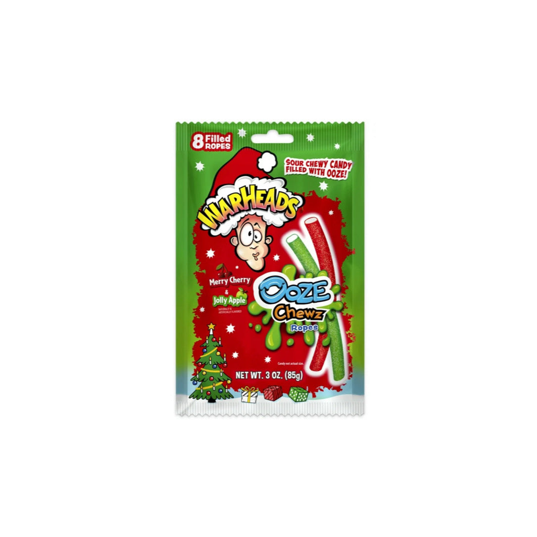 Warheads Ooze Chewz Holiday Ropes (85g) - America