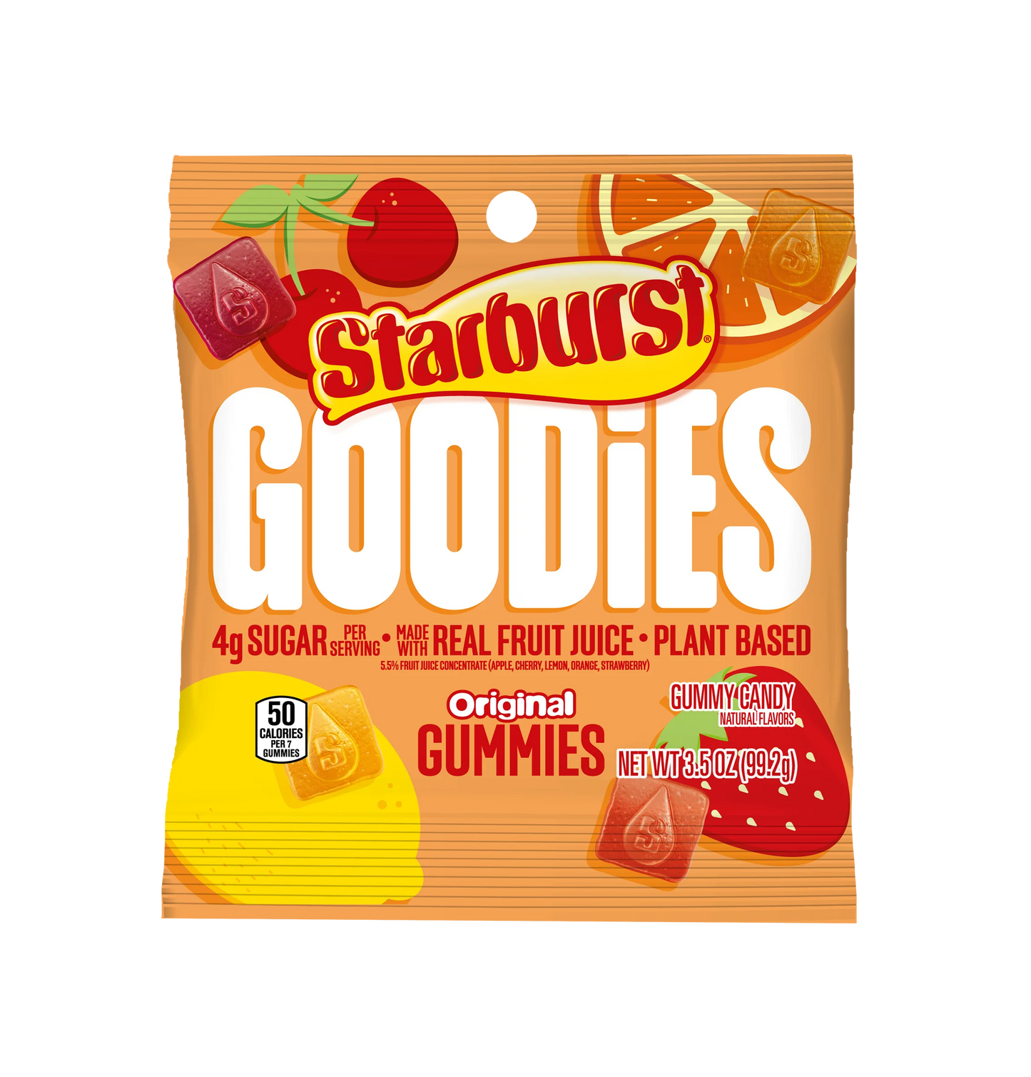 Starburst Goodies Original Gummies (51g) - American