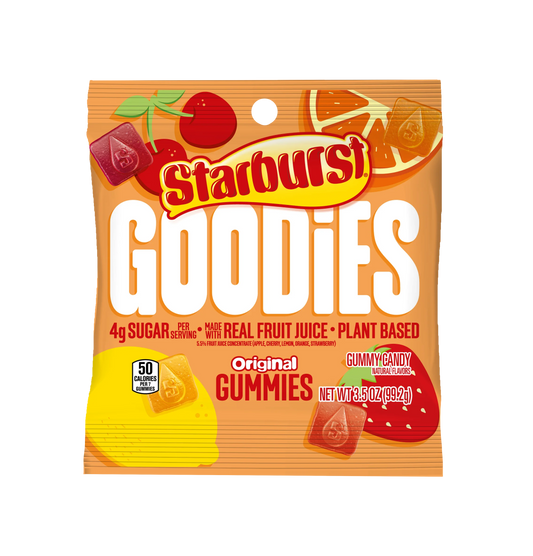 Starburst Goodies Original Gummies (51g) - American