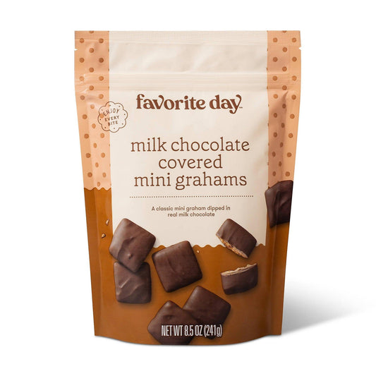 Favorite Day Milk Chocolate Covered Mini Grahams (241g) - America