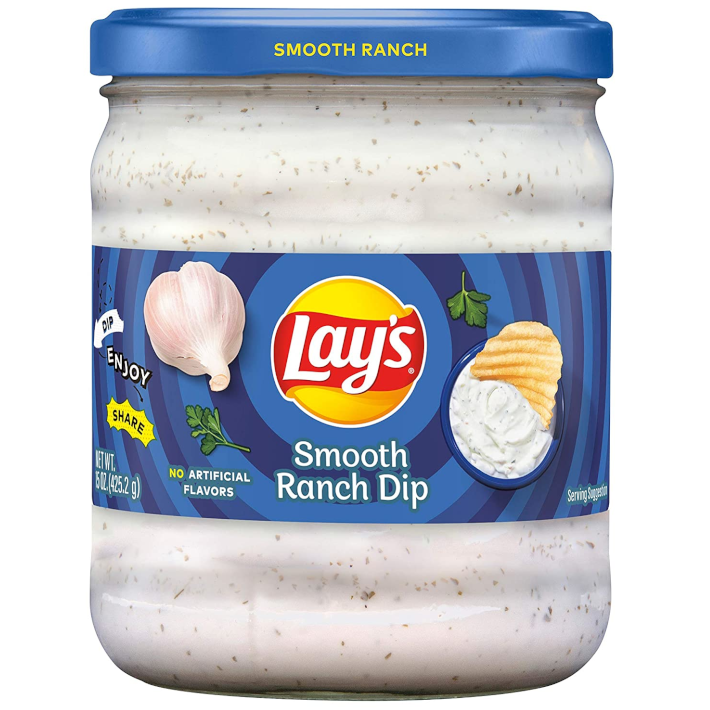 Lays Smooth Ranch Dip (425g) - America